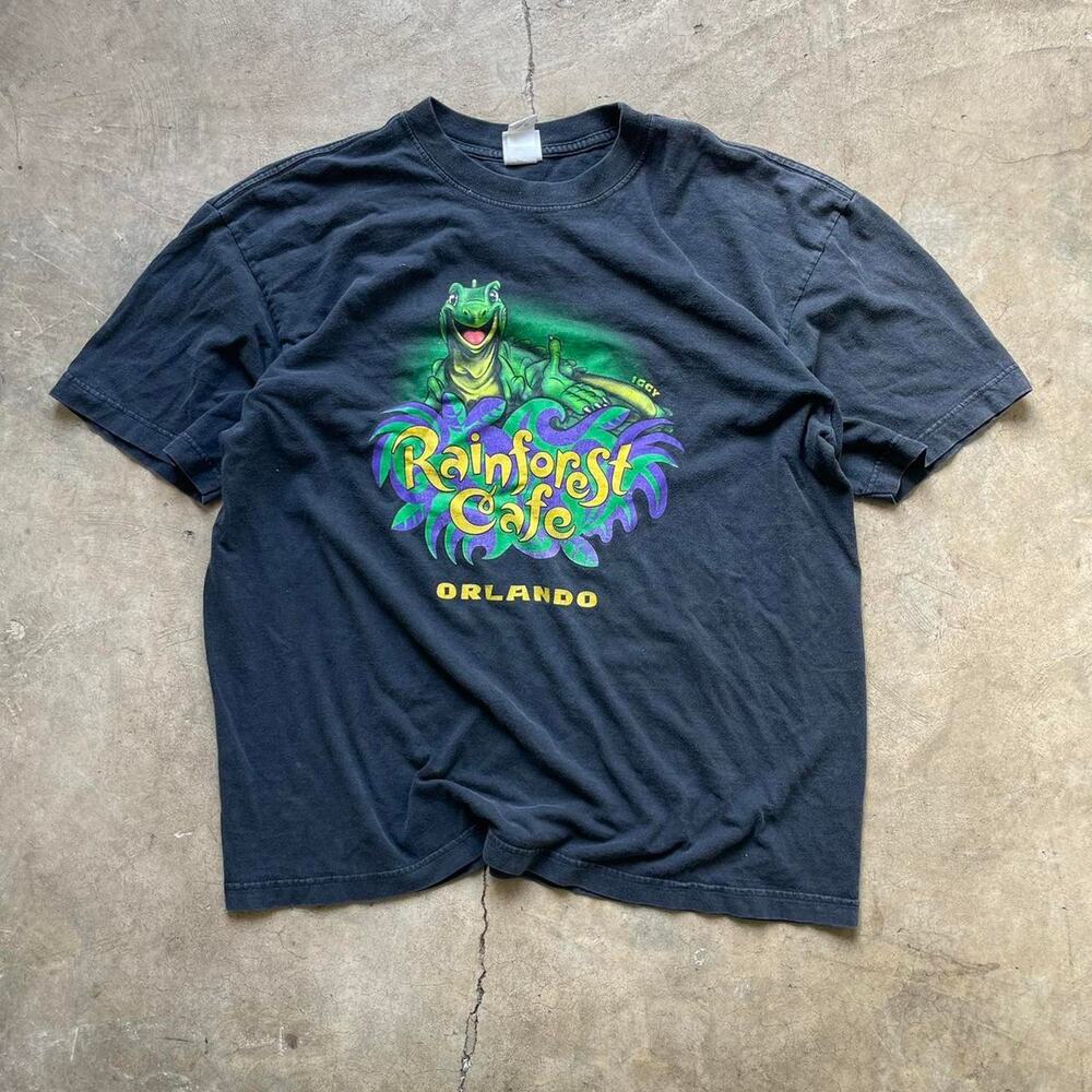 Vintage Faded Rainforest Cafe Tee